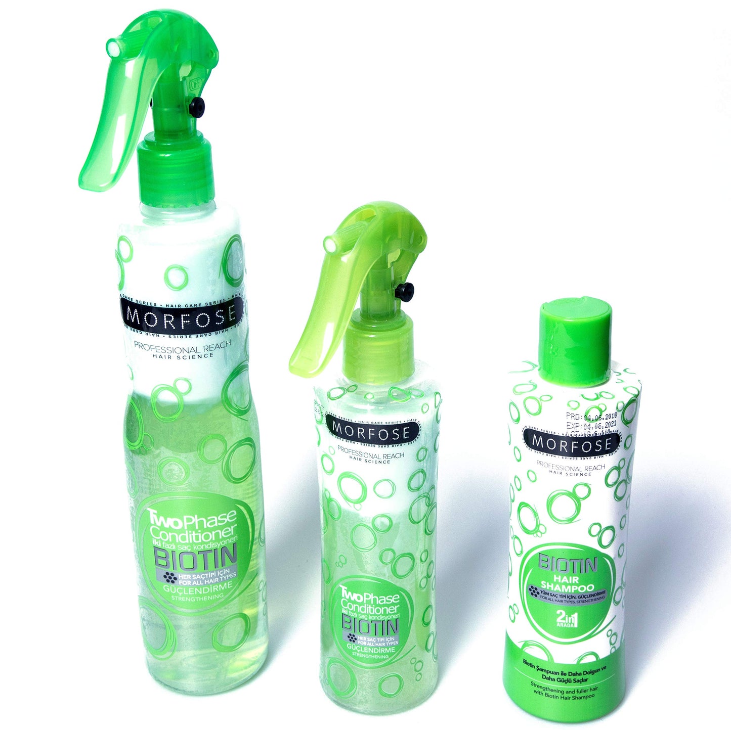 Morfose 2 Phase Biotin Green Odżywka 400ml