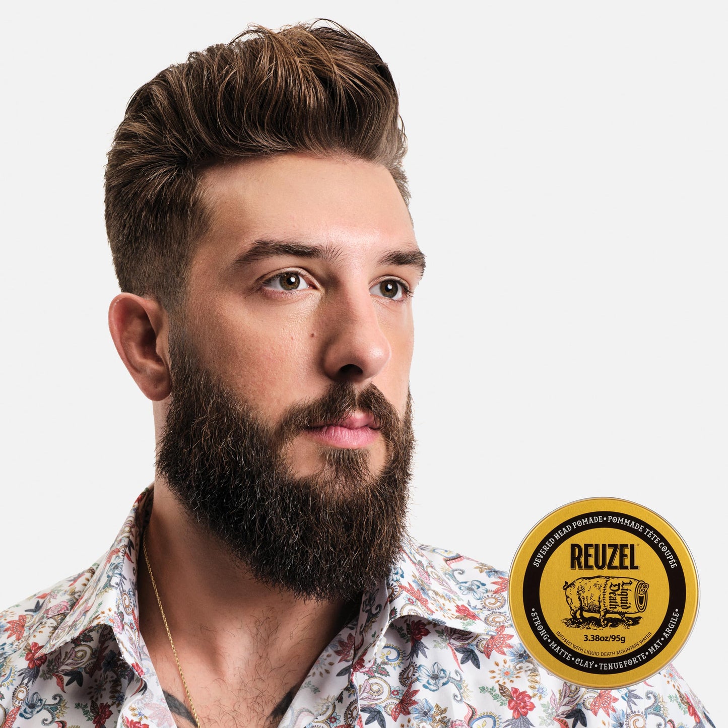 Reuzel Strong Matte Clay Pomade 95g.
