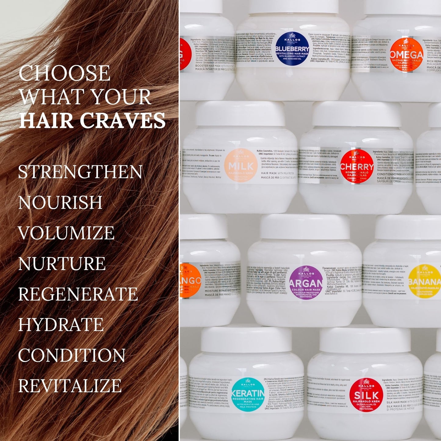 Kallos Biotin Beautifying Shampoo 1000ml