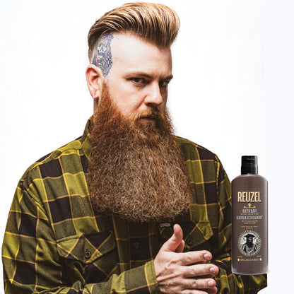 Reuzel Refresh No Rinse Beard Wash Shampoo 200ml.