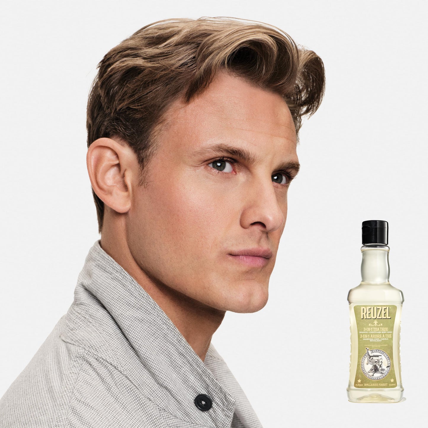 Reuzel 3in1 Tea Tree Shampoo 350ml.