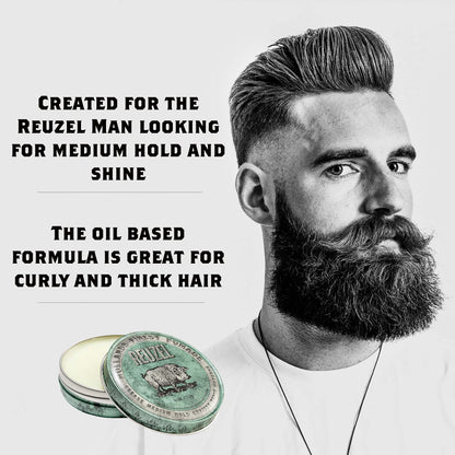 Reuzel Grease Medium Hold Pomade 113g.