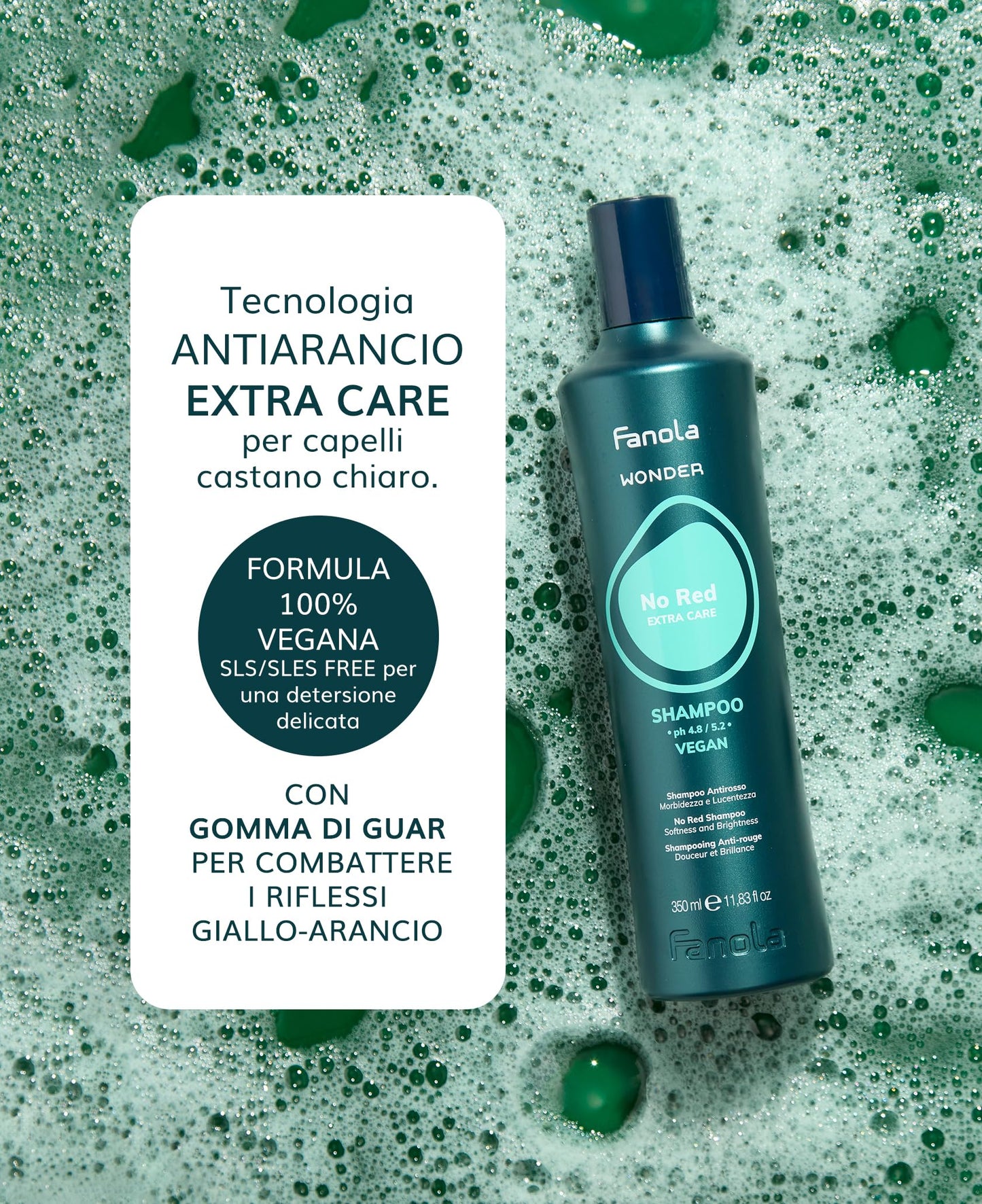 Fanola Wonder No Red Shampoo 1000ml