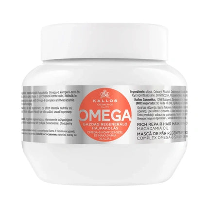 Kallos Omega Rich Regenerating Hair Mask 275ml