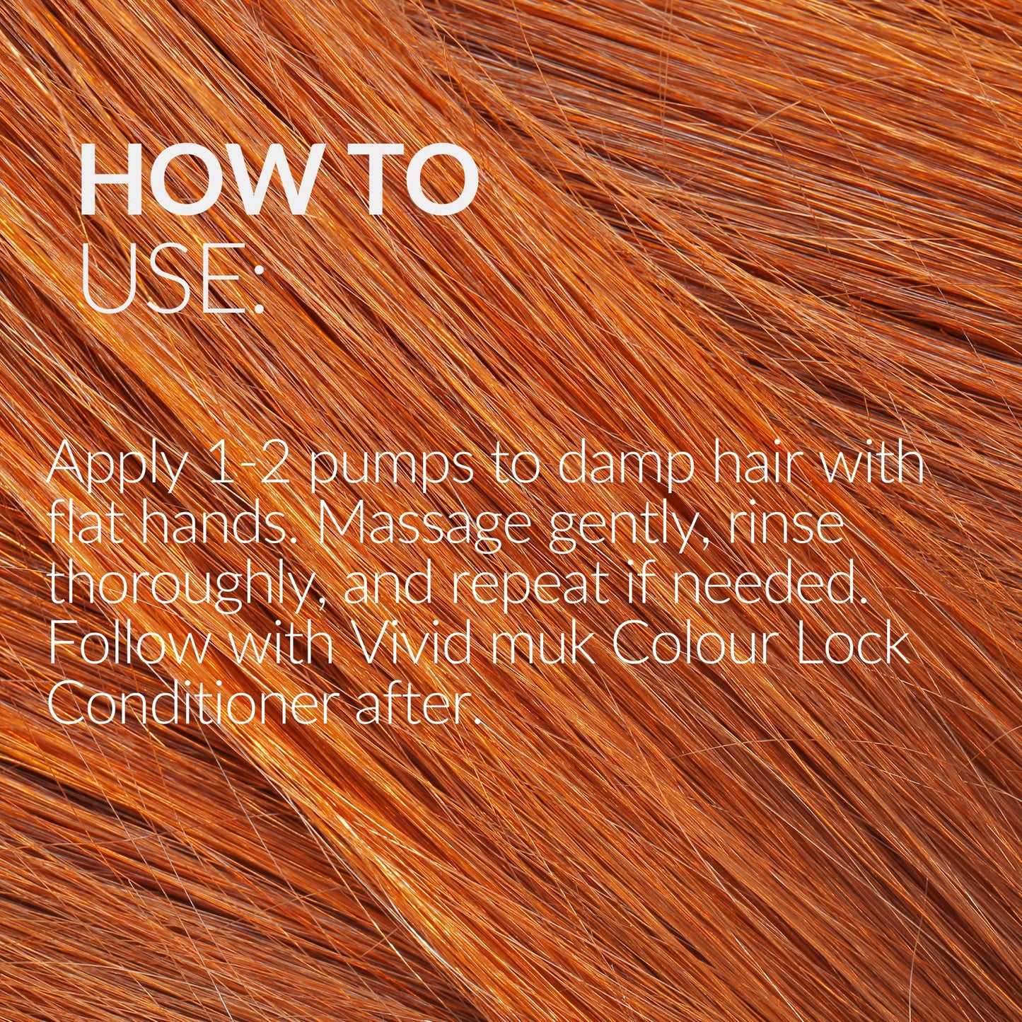 MUK Vivid Colour Lock Shampoo 300ml