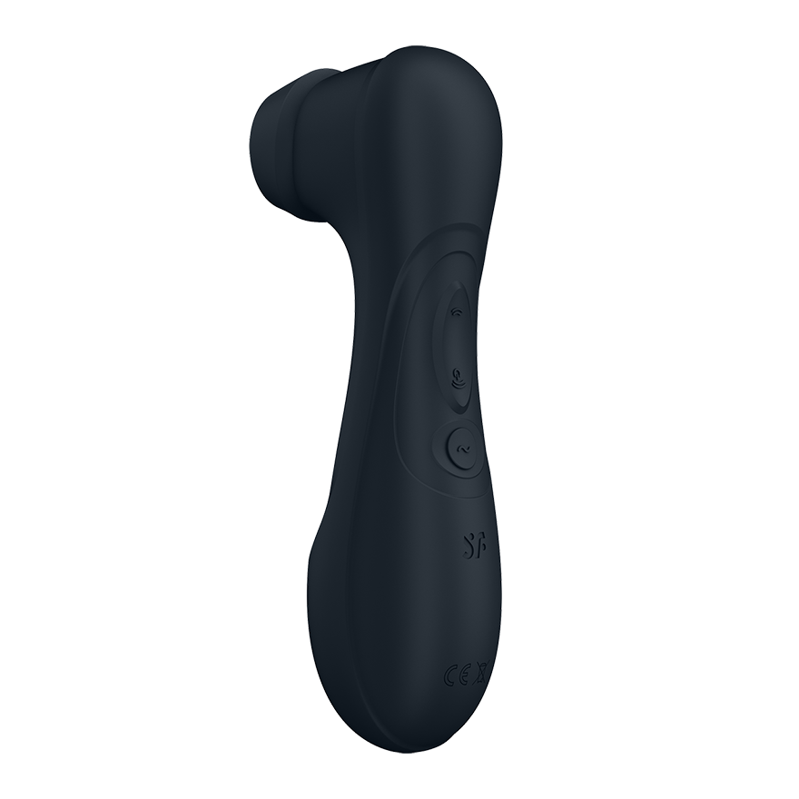 Vakuumsko valoviti vibrator za klitoris Satisfyer Pro 2 Generation 3 temno siv