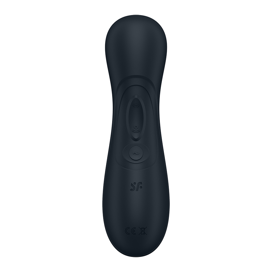 Vakuumsko valoviti vibrator za klitoris Satisfyer Pro 2 Generation 3 temno siv