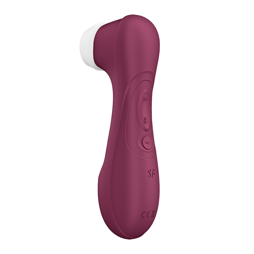 Vacuum-wave vibrator for the clitoris Satisfyer Pro 2 Generation 3 dark red