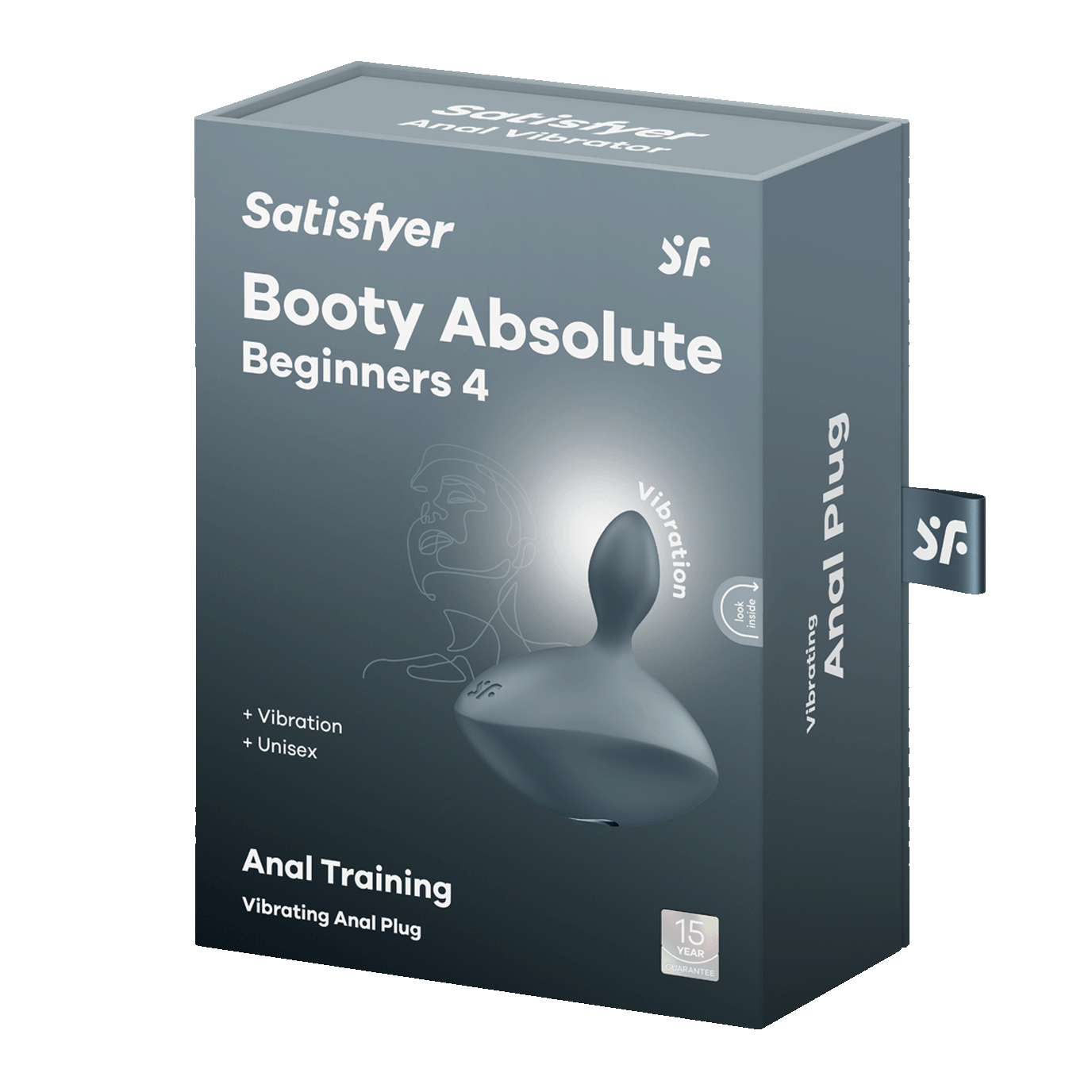 Analni čep Satisfyer Booty Absolute Beginners 4 Temno moder