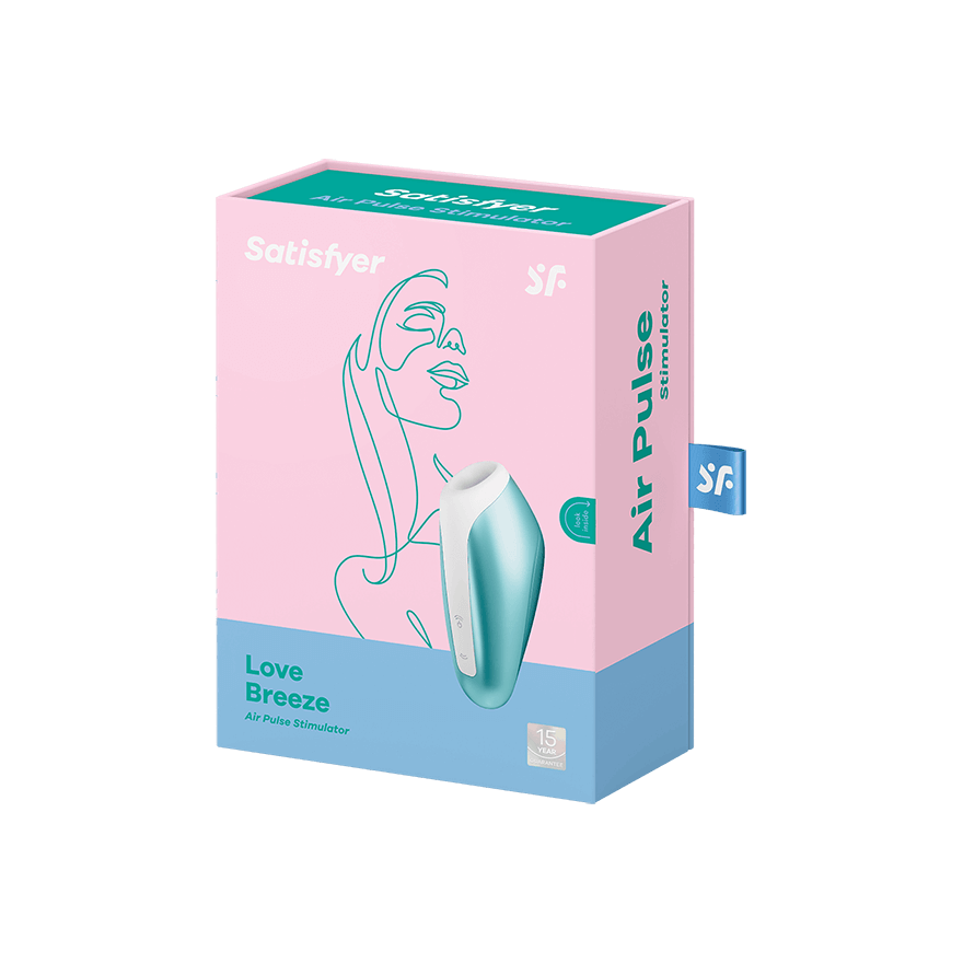 Brezkontaktni stimulator klitorisa Satisfyer Love Breeze svetlo moder