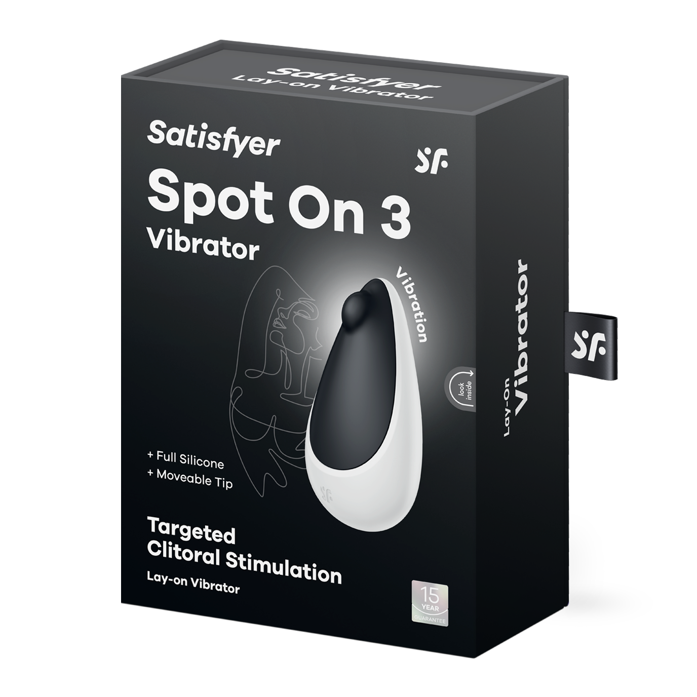 Lay-on vibrator Spot On 3 black