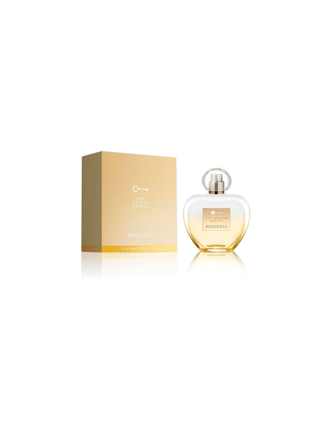 A. BANDERAS HER GOLDEN TEMPTATION EDT SPRAY 80 ML