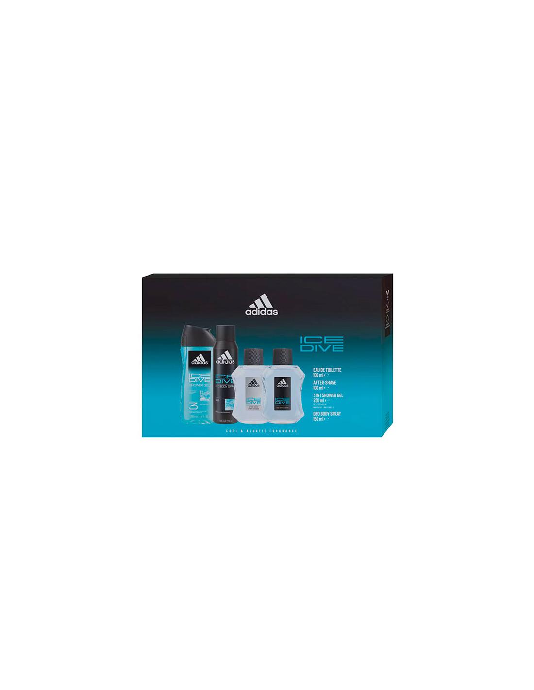ADIDAS ICE DIVE EDT SPRAY 100 ML SETS