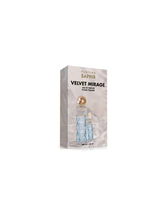 SAPHIR VELVET MIRAGE EDP SPRAY 200 ML + 30 ML SETS