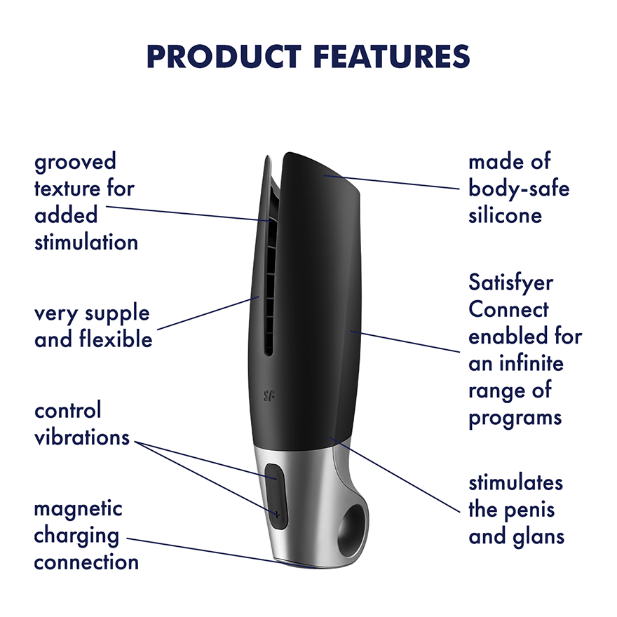 Aplikacija Satisfyer Power Masturbator Connect