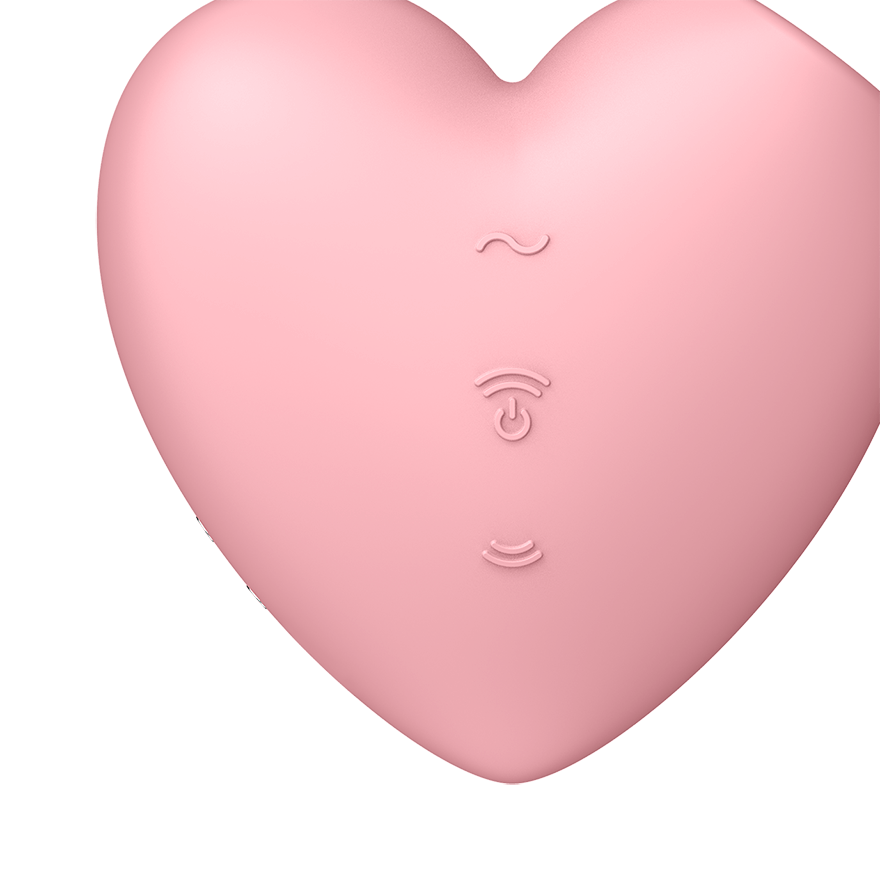 Non-contact clitoral stimulator Cutie Heart pink