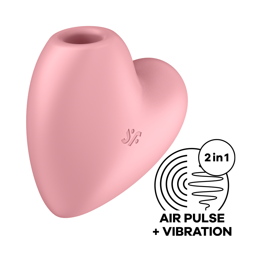 Non-contact clitoral stimulator Cutie Heart pink