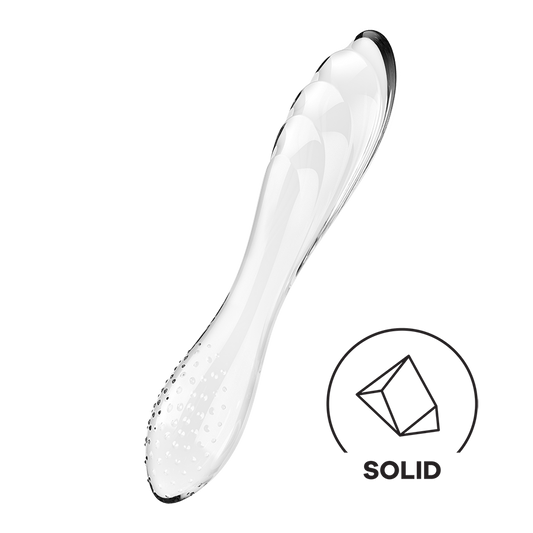 Glass dildo Satisfyer Dazzling Crystal 1 Transparent