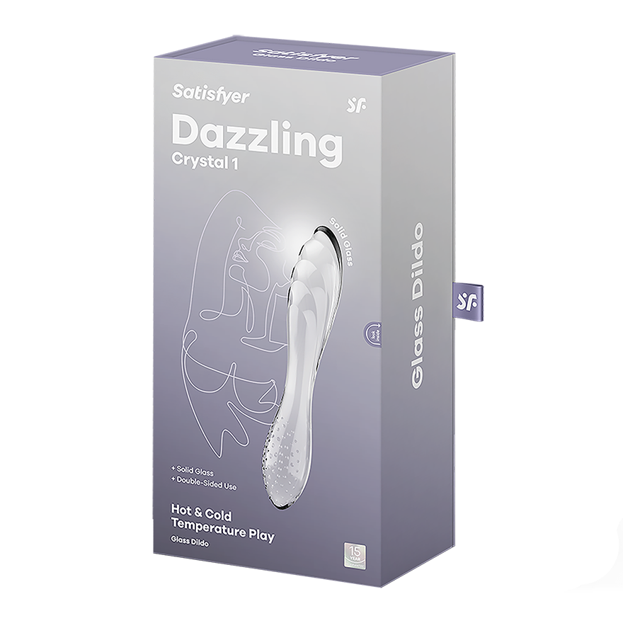 Stekleni dildo Satisfyer Dazzling Crystal 1 Pregleden