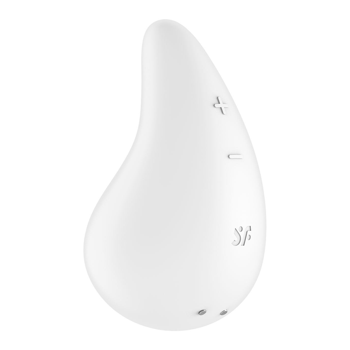 Mini vibrator Dew Drop white