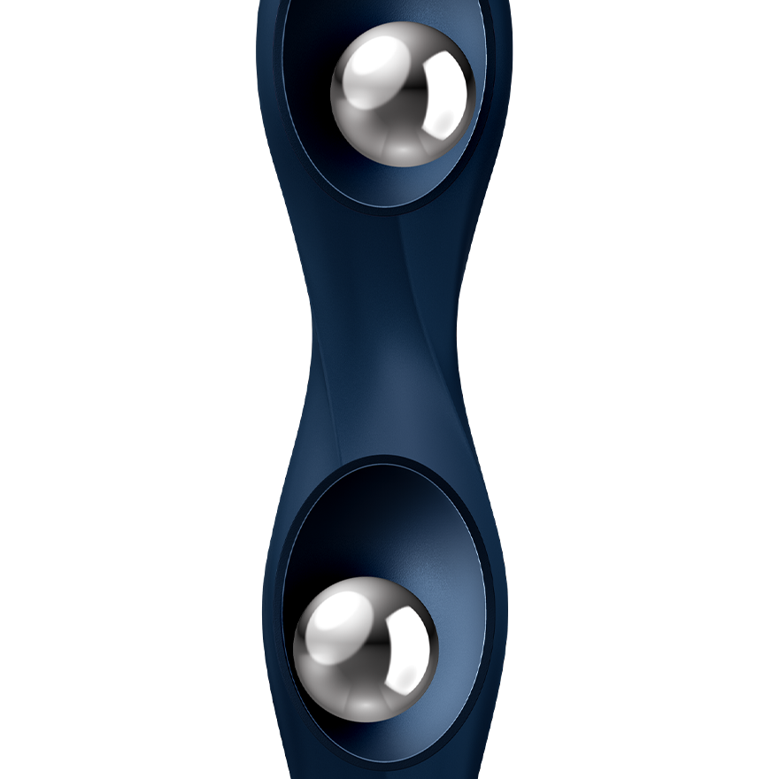 Satisfyer Double Ball-R - Dark blue Dildo