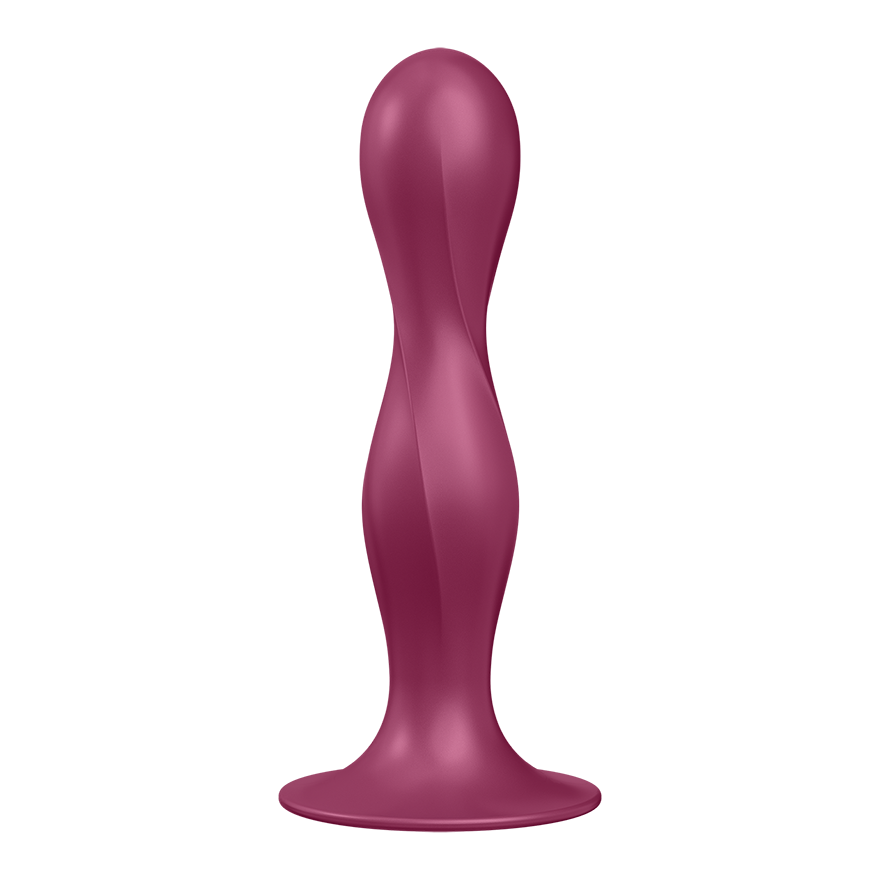 Satisfyer Double Ball-R - Red Dildo