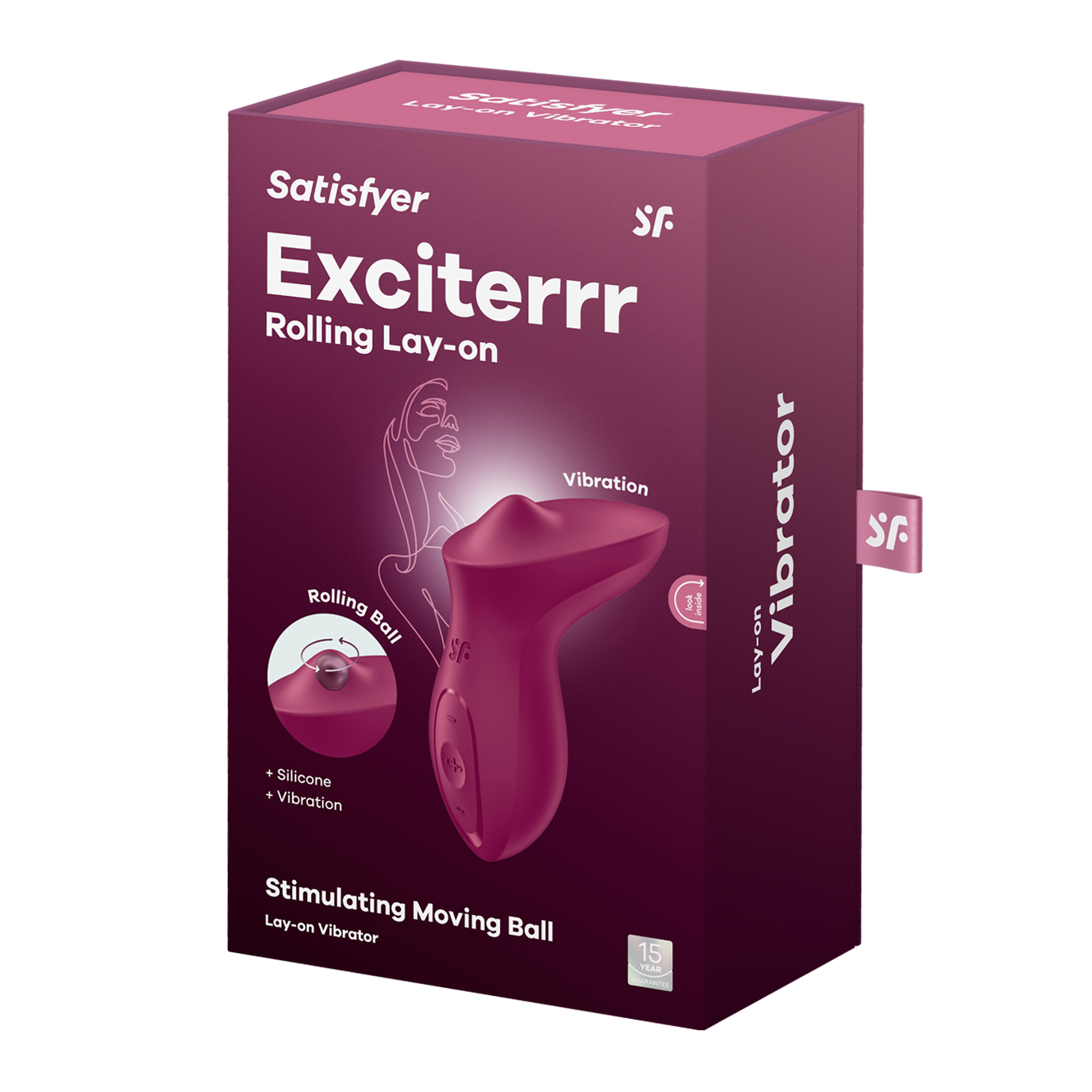 Lay-on vibrator Exciterrr Berry