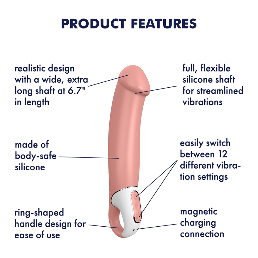 Satisfyer Master USB Rechargeable Vibrator