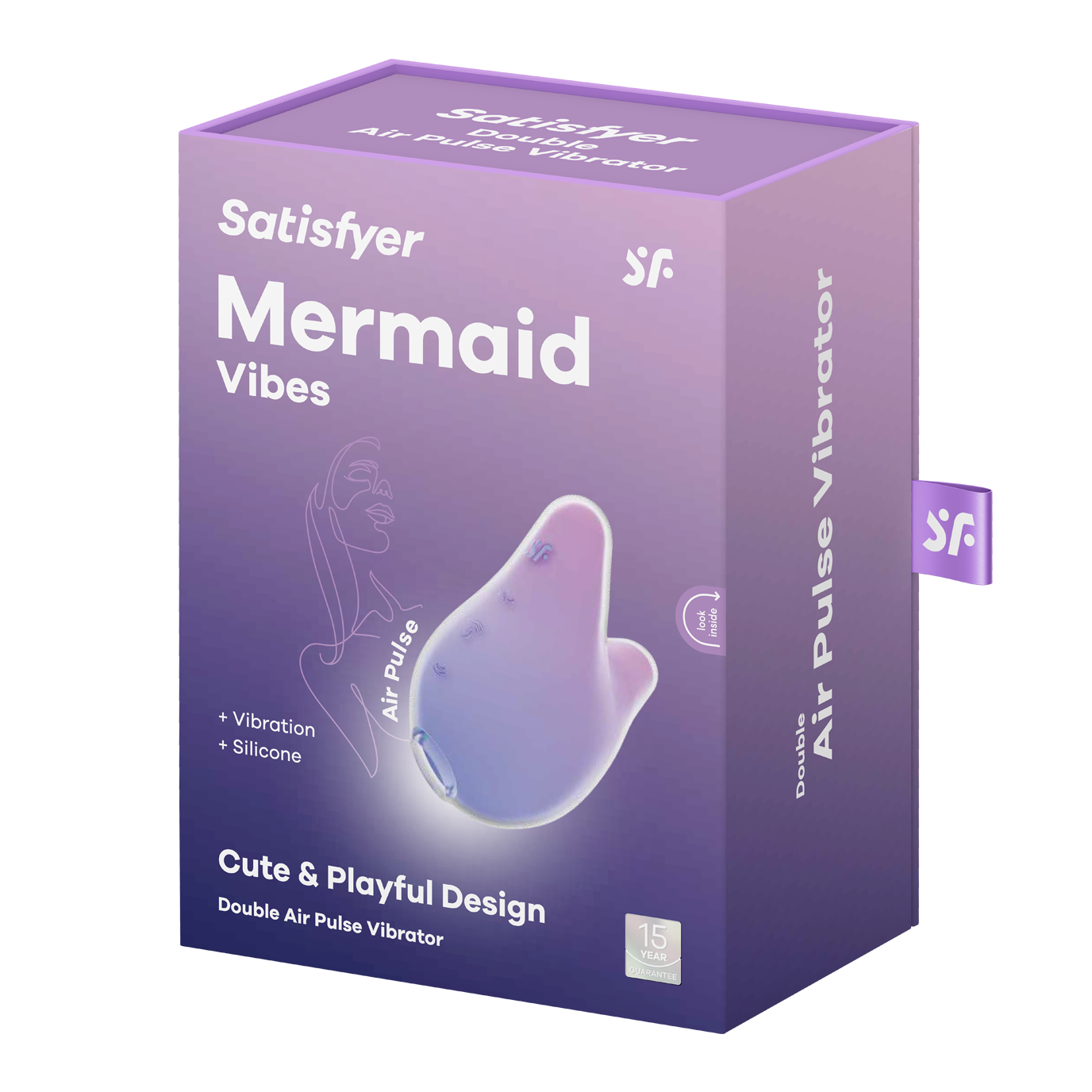 Clitoral stimulator Satisfyer Mermaid Vibes dark blue