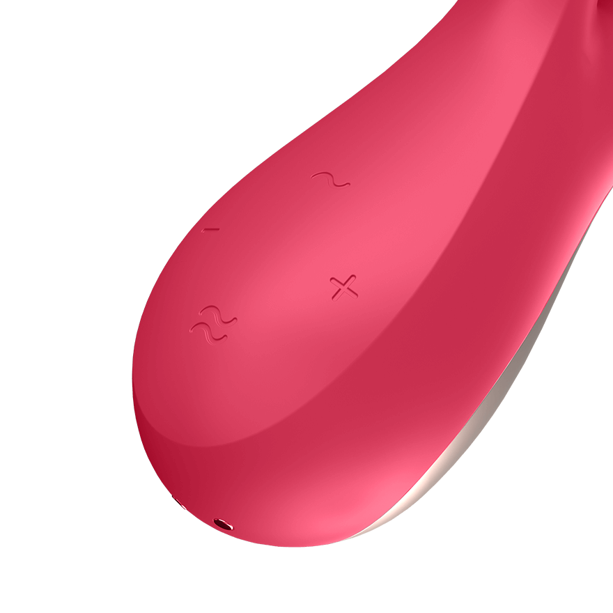 Satisfyer Mono Flex Connect App USB polnilni vibrator roza