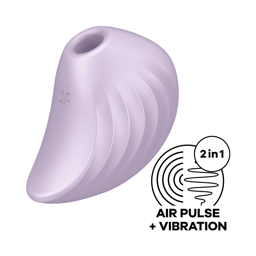 Brezkontaktni stimulator klitorisa Satisfyer Pearl Diver vijolična