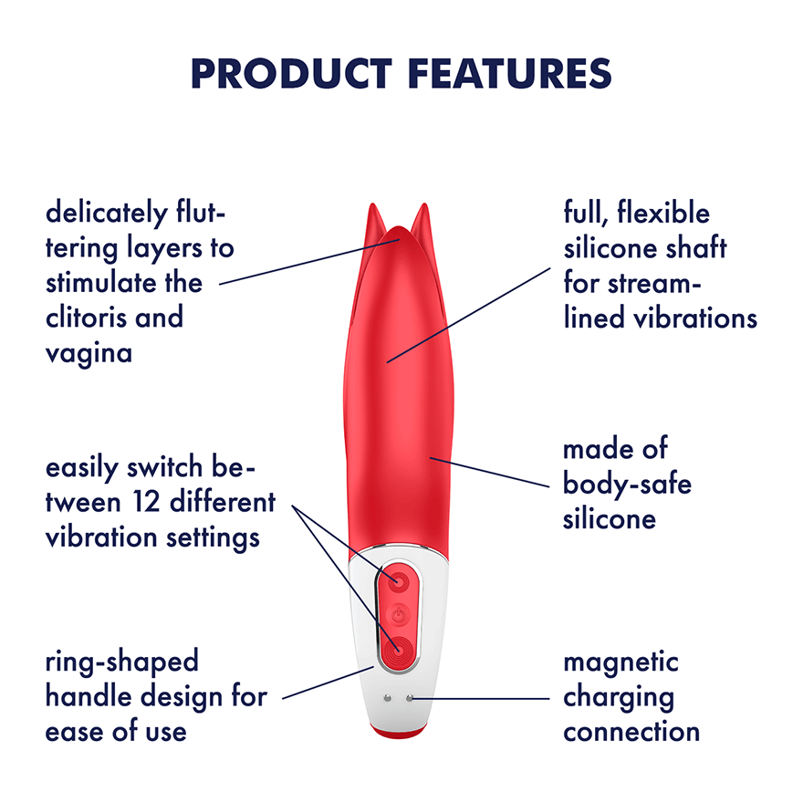 Satisfyer Power Flower USB Rechargeable Vibrator