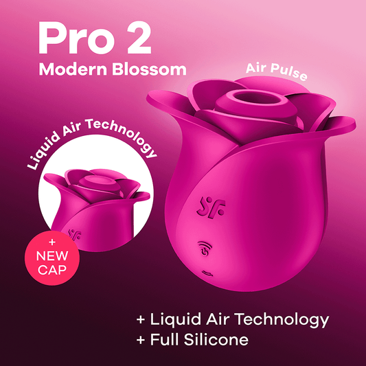 Vacuum-wave vibrator for the clitoris Satisfyer Pro 2 Modern Blossom