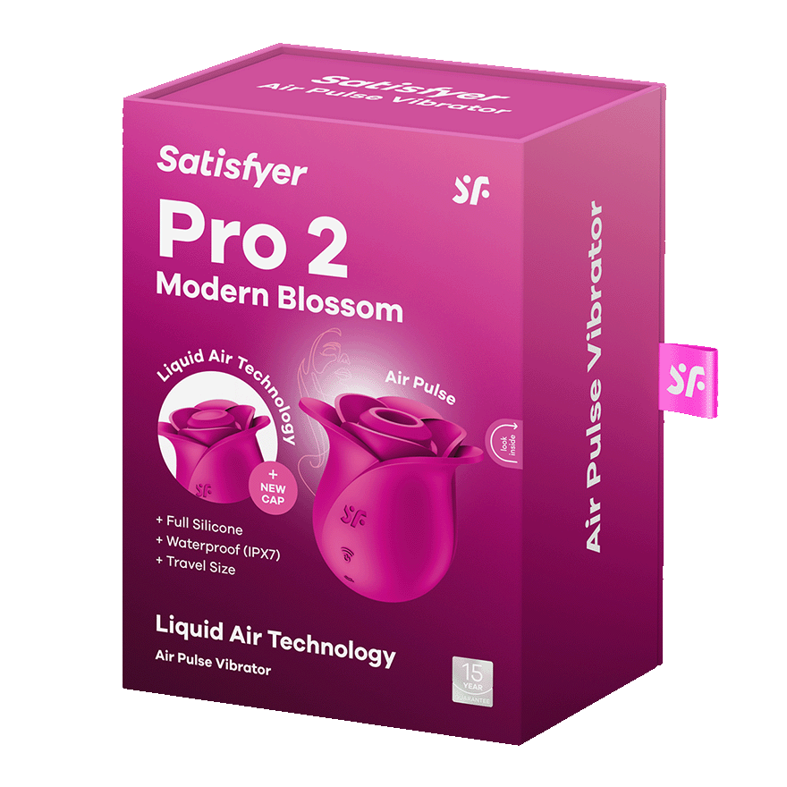 Vacuum-wave vibrator for the clitoris Satisfyer Pro 2 Modern Blossom