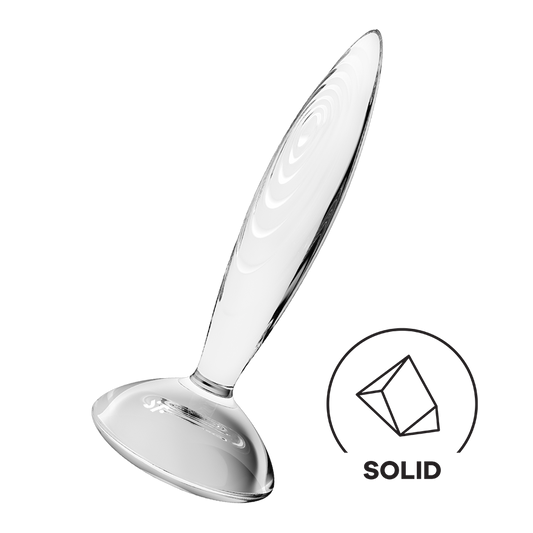 Analni čep Satisfyer Sparkling Crystal Transparent