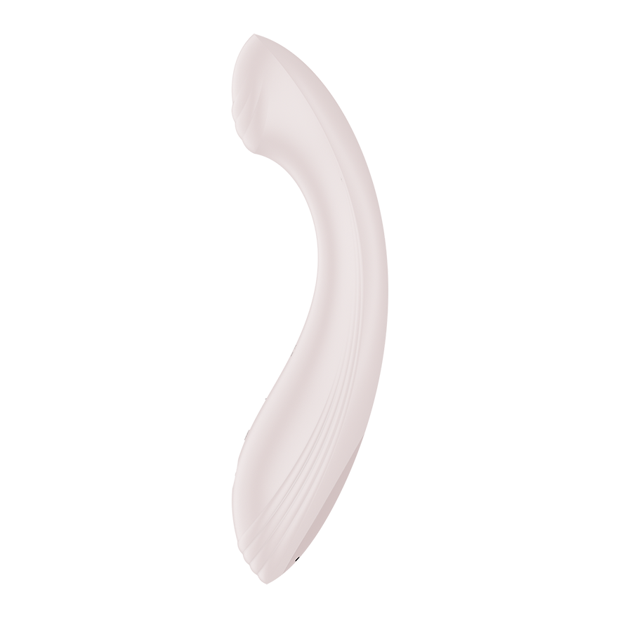 Satisfyer G-Force - bež USB polnilni vibrator