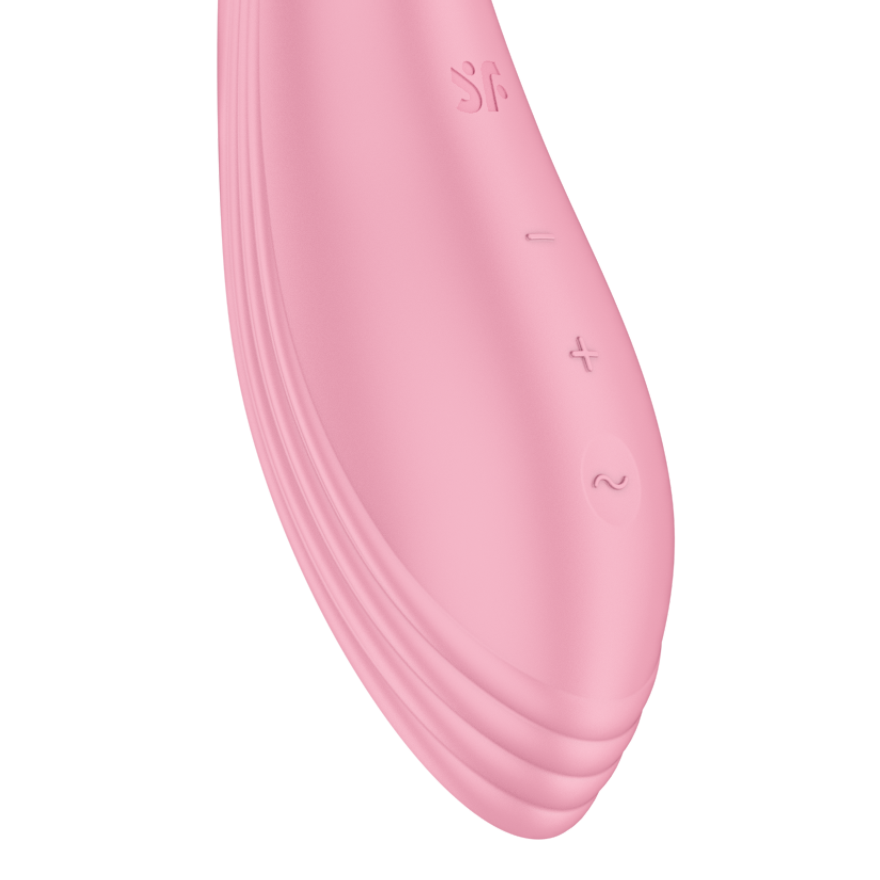 Satisfyer G-Force - Pink USB Rechargeable Vibrator