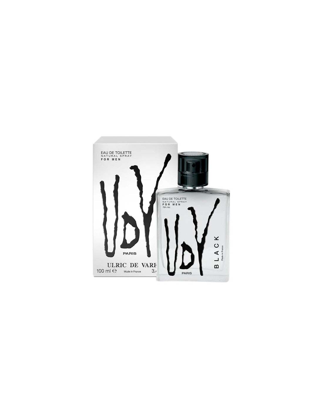 VARENS U.D.V. BLACK MEN EDT SPRAY 100 ML