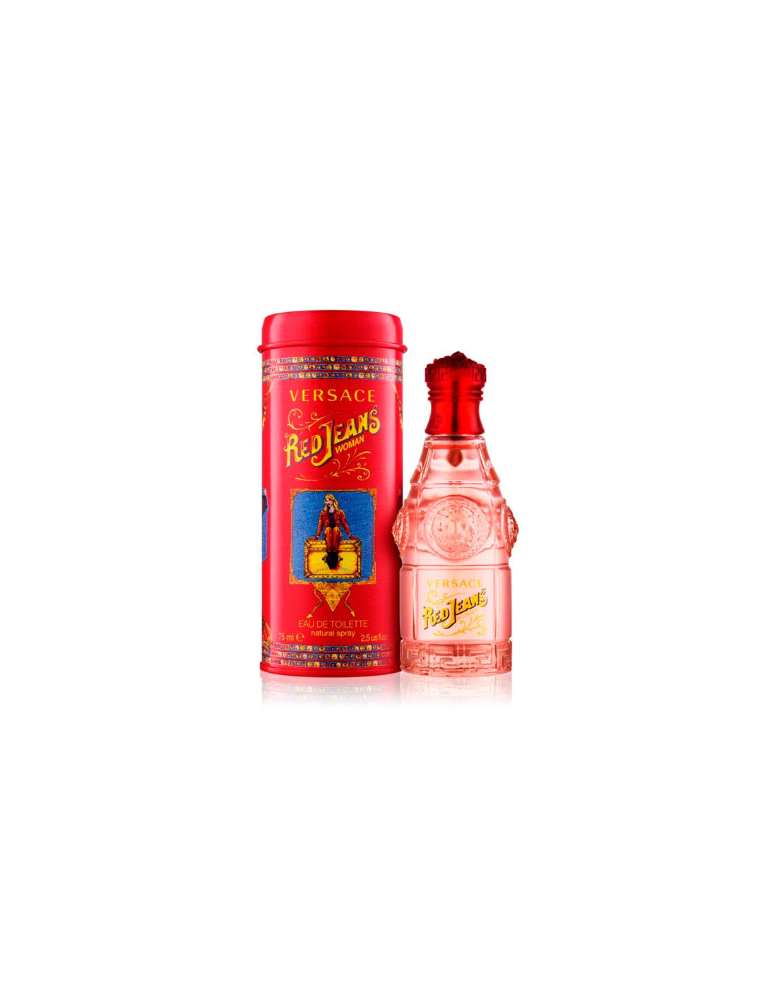 VERSACE RED JEANS EDT SPRAY 75 ML